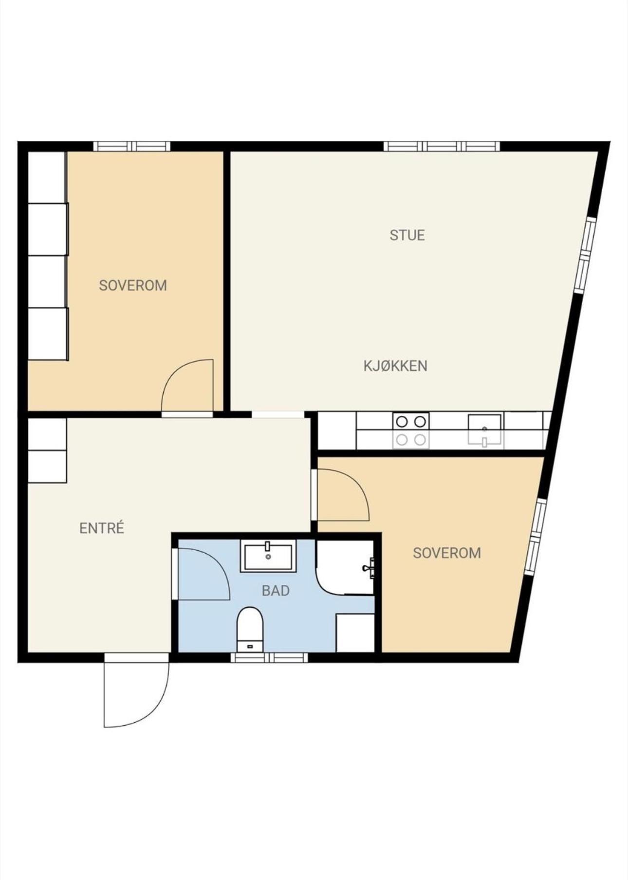 A Place To Stay Stavanger, Apartment 5 - Quality And Free Parking- Zewnętrze zdjęcie